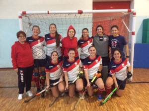 La quadra femminile di Hockey Cernusco