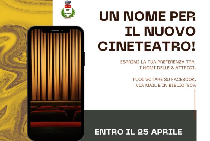 Un nome per il nuovo Cinetatro