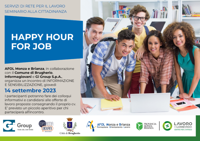 Happy hour for job a Brugherio