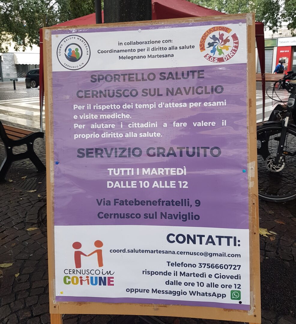 sportello salute cernusco